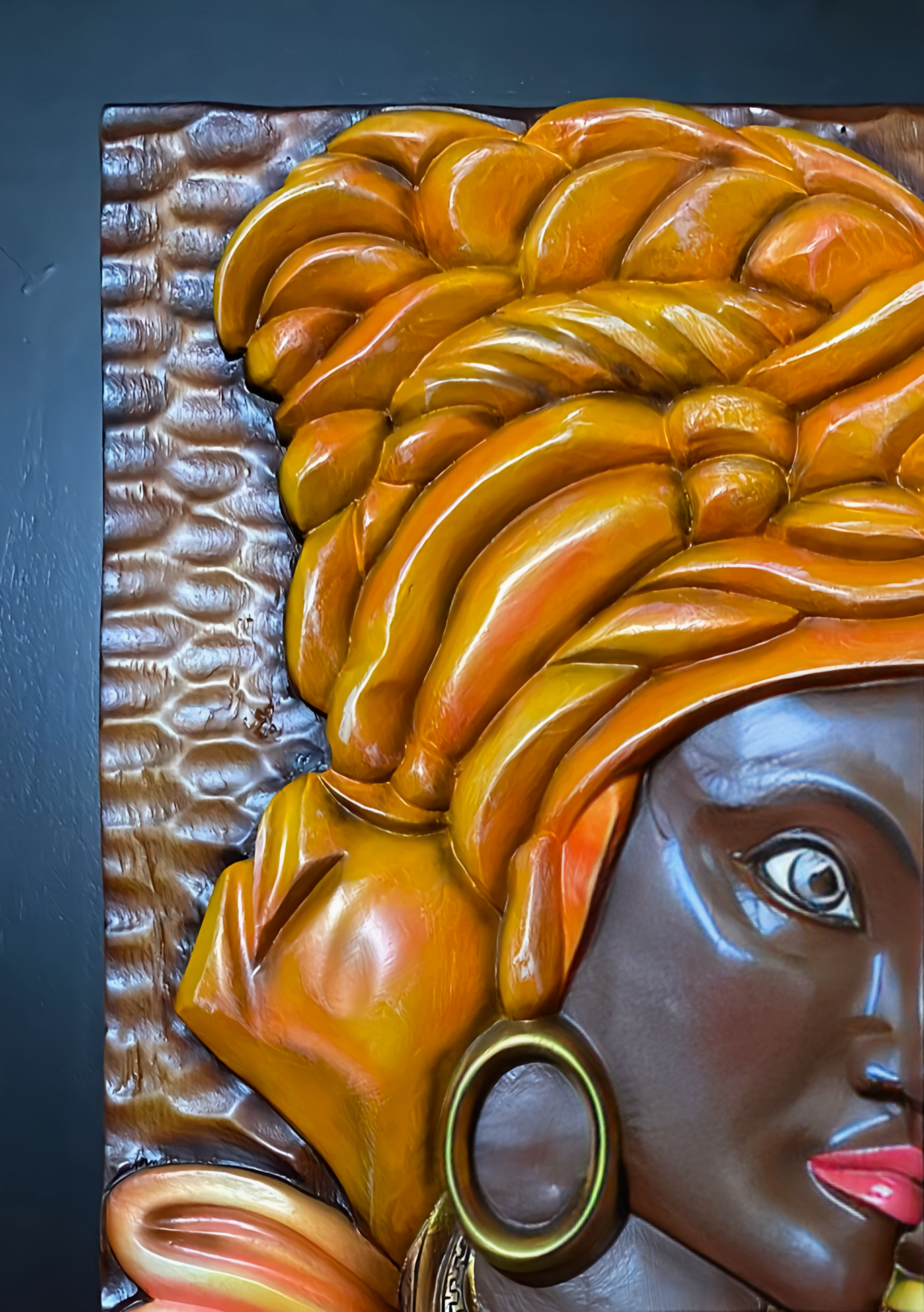 Femme Noire Traditionnelle de l'Équateur