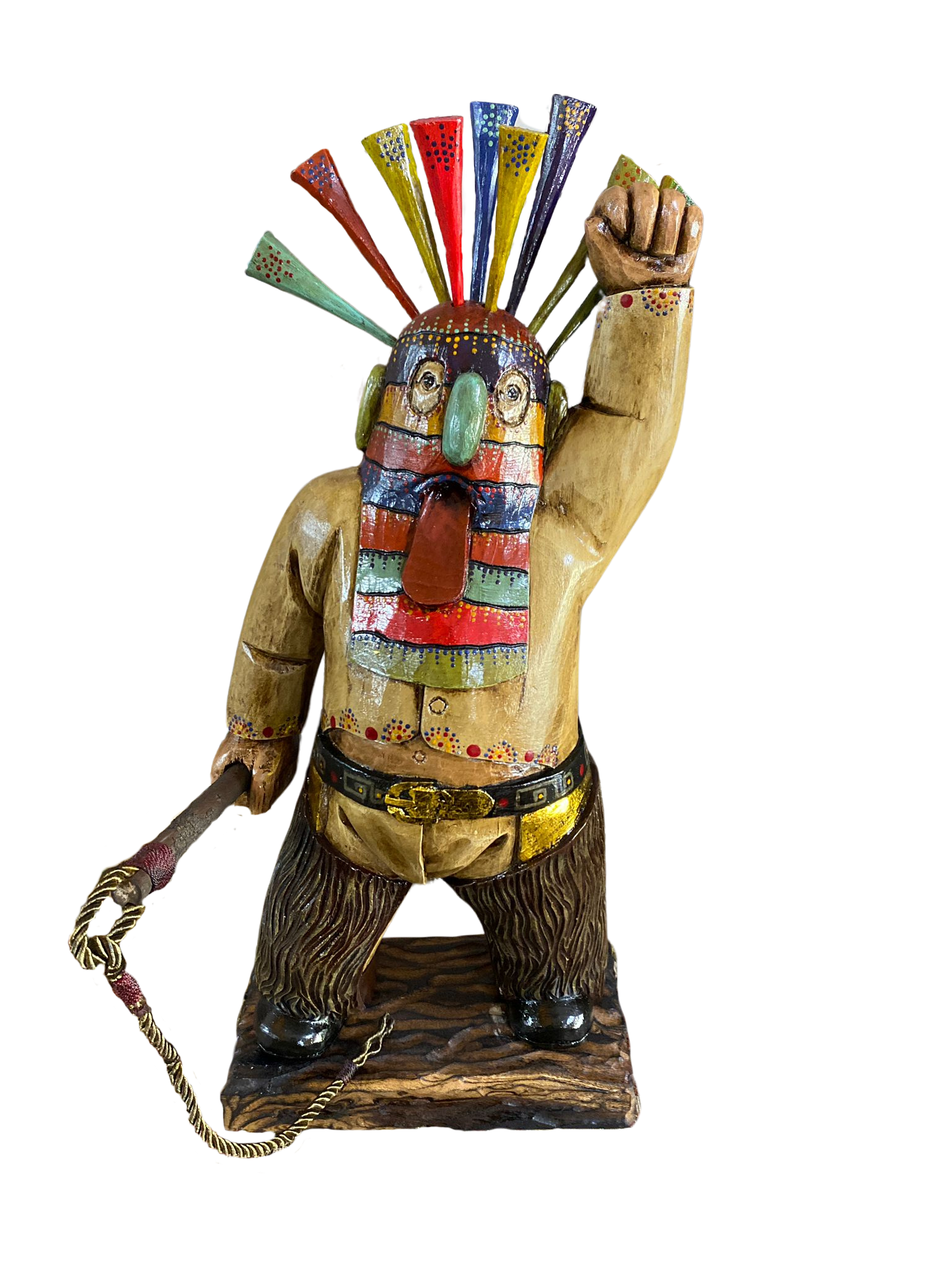 Traditionnel Diablo Huma en Bois
