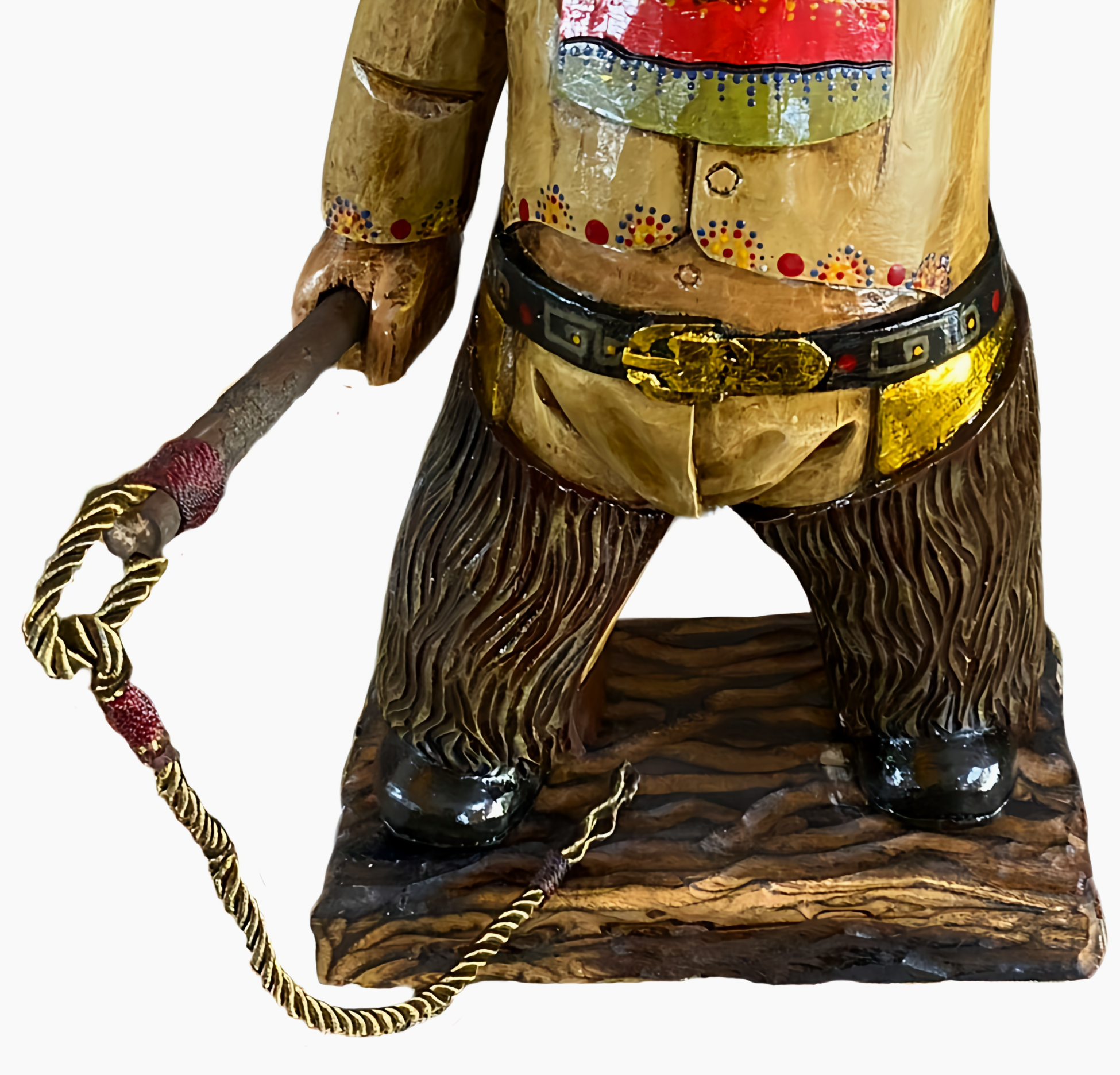 Traditionnel Diablo Huma en Bois
